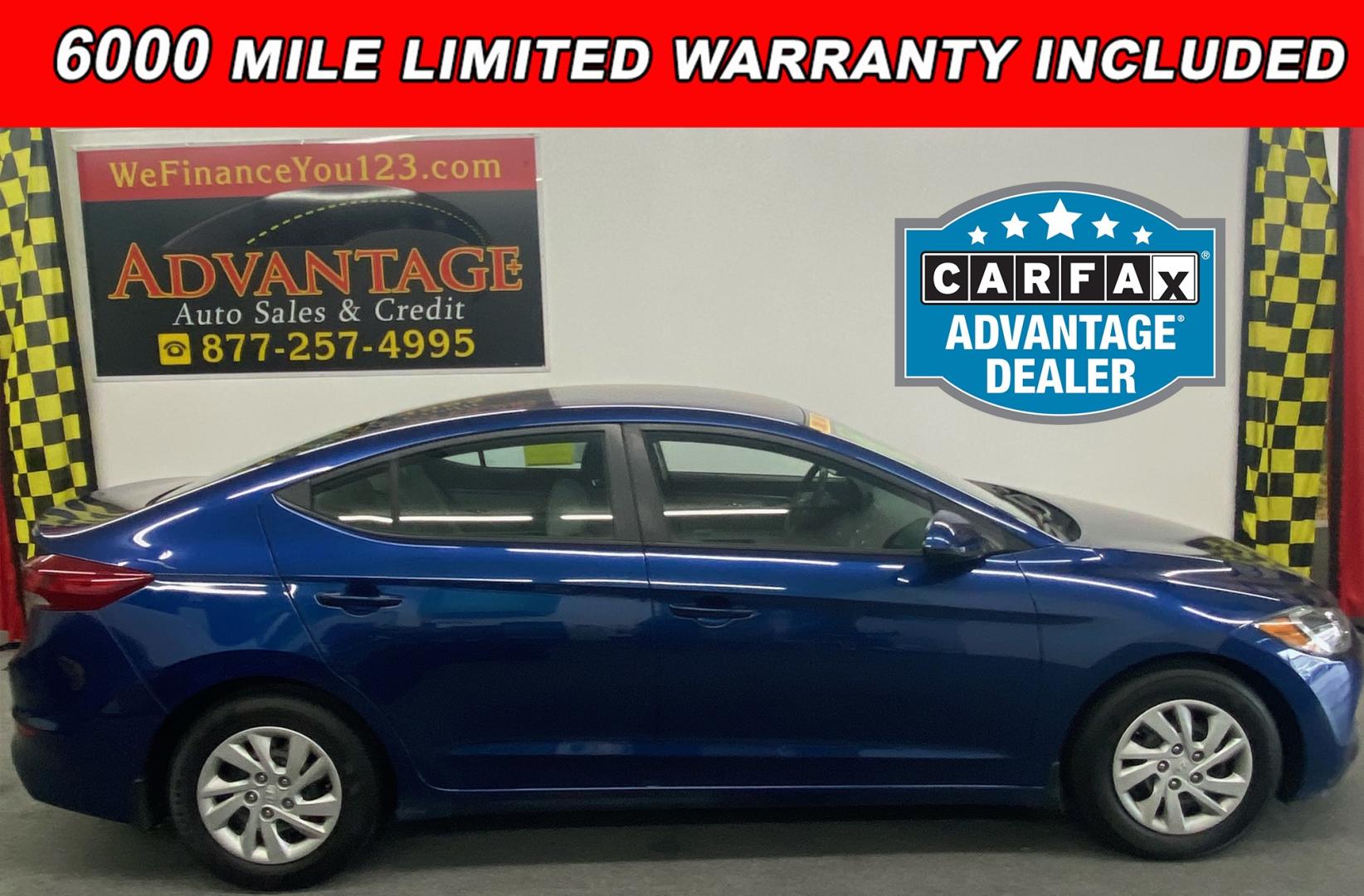 2018 BLUE /Tan Hyundai Elantra (5NPD74LF7JH) , located at 533 S West End Blvd., Quakertown, PA, 18951, (877) 257-4995, 40.343994, -75.303604 - INCLUDED IN THE SALE PRICE OF EVERY VEHICLE: 48 Hour Money Back Guarantee 6 Month - 6,000 Mile Warranty Brand New PA State Inspection & Emission $10 Oil Changes for the Life of the Loan Complete CARFAX - Photo#0